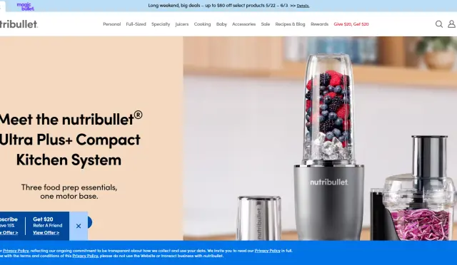 Aperçu Nutribullet - FR