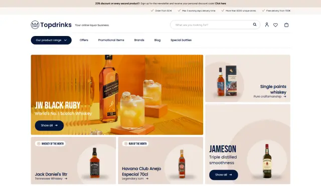 Aperçu Topdrinks - FR