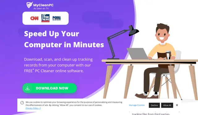 Aperçu MyCleanPC