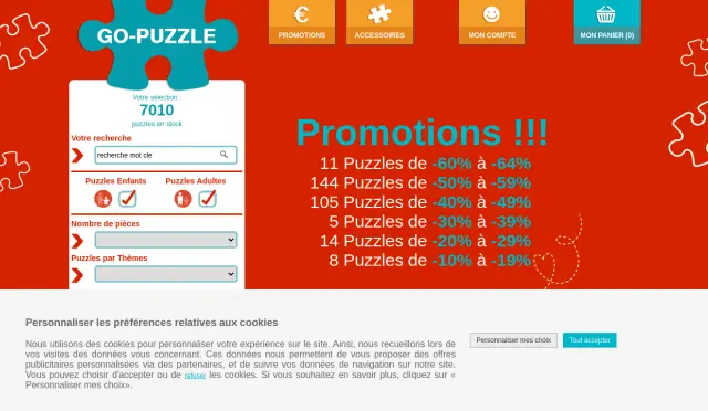 Aperçu Go-puzzle - FR