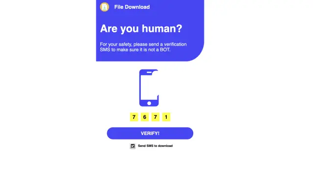 Aperçu Mobile Content Locking - Human Verify - 1-Click