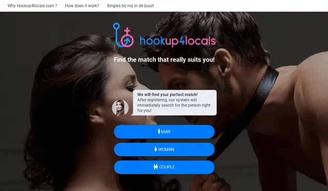 Aperçu Hookup4locals.com