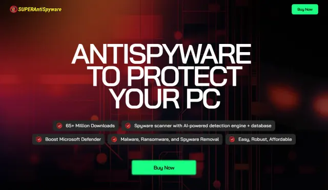 Aperçu SUPERAntiSpyware