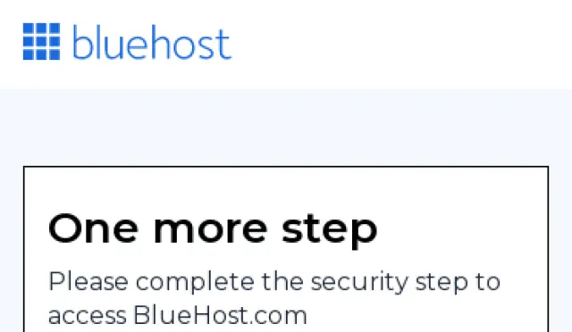 Aperçu Bluehost
