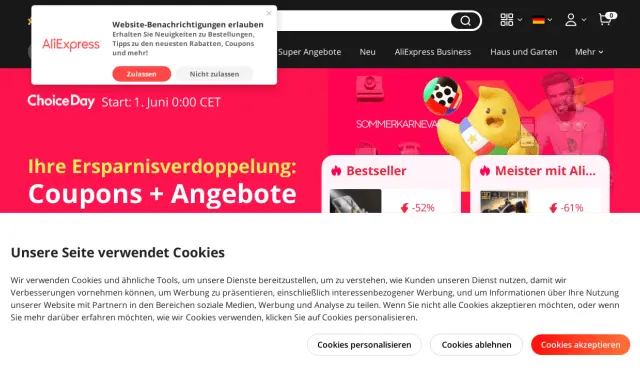 Aperçu Aliexpress Global
