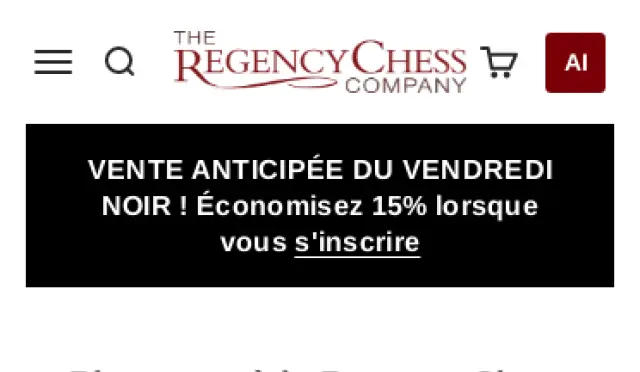 Aperçu Regency Chess - FR