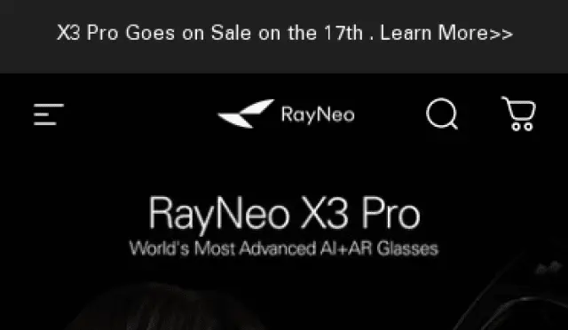 Aperçu RayNeo