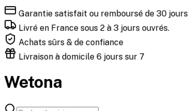 Aperçu Wetona - FR