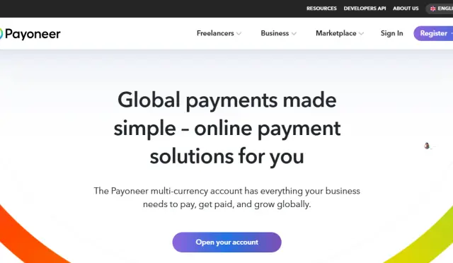 Aperçu Payoneer