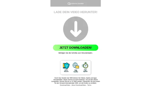 Aperçu Download Video - 2 clicks