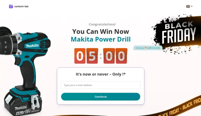 Aperçu Makita Powerdrill