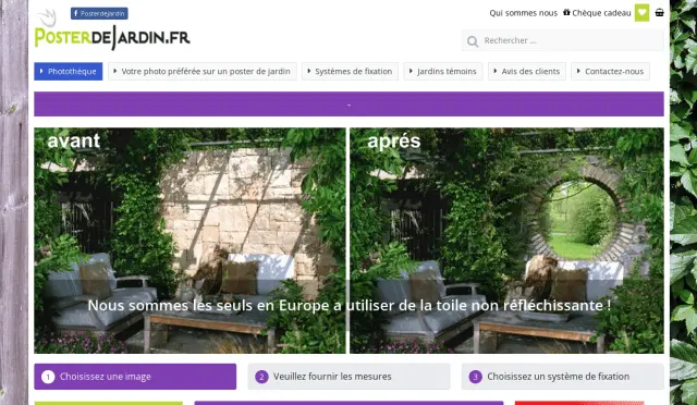 Aperçu Poster de Jardin - FR