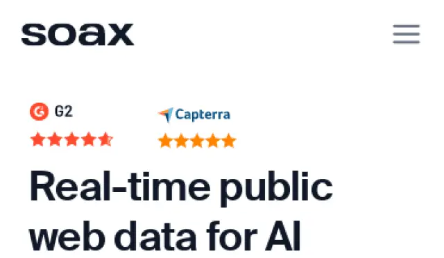 Aperçu SOAX