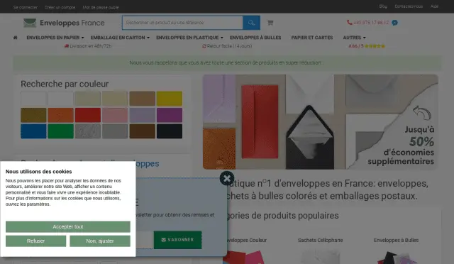 Aperçu Enveloppes France - FR