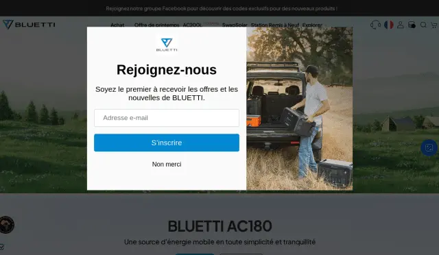 Aperçu Bluetti Power - FR