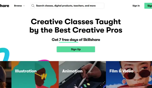 Aperçu Skillshare
