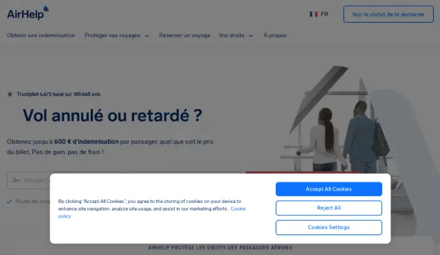 Aperçu Airhelp - FR