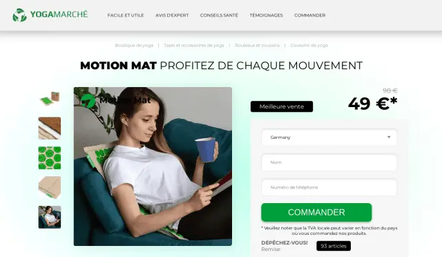 Aperçu Motion Mat - FR