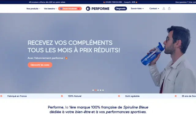 Aperçu Performe.co - FR