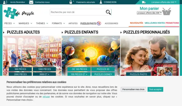 Aperçu Fou de Puzzle - FR