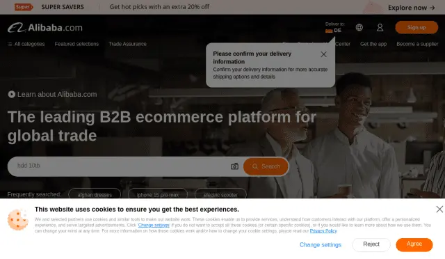 Aperçu Alibaba.com