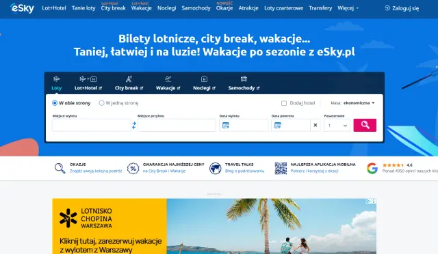 Aperçu eSky