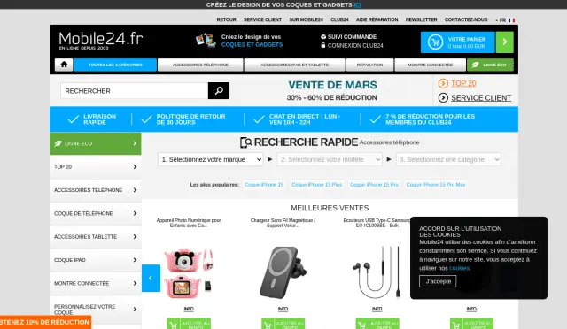 Aperçu Mobile24 - FR
