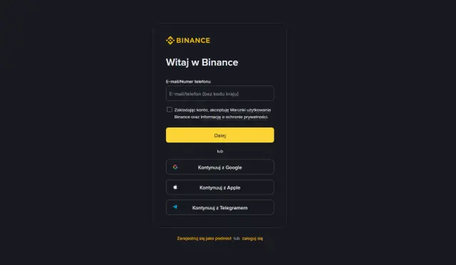Aperçu Binance