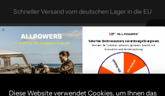 Aperçu Allpowers - DE