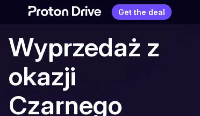 Aperçu Proton Drive