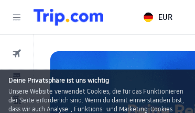 Aperçu Trip.com Asia