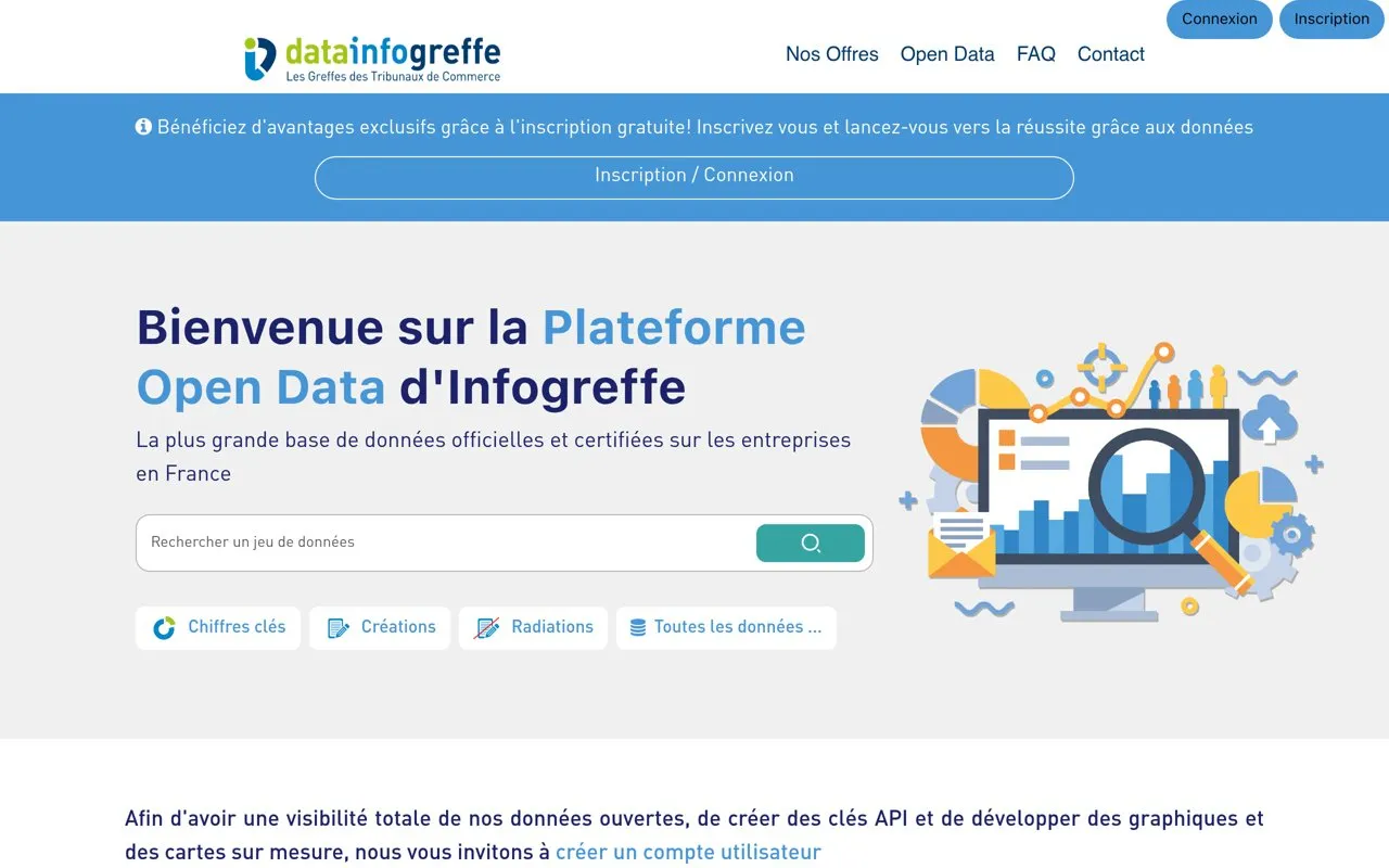 Aperçu DataInfogreffe
