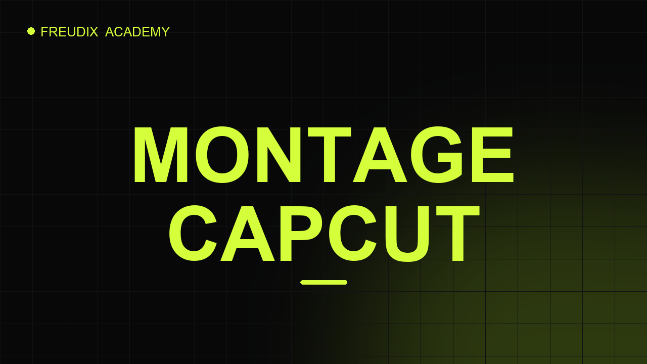 Aperçu Montage vidéo (Capcut)