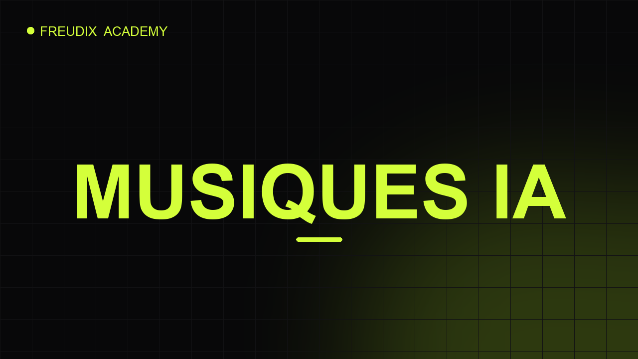Aperçu Créer des musiques IA