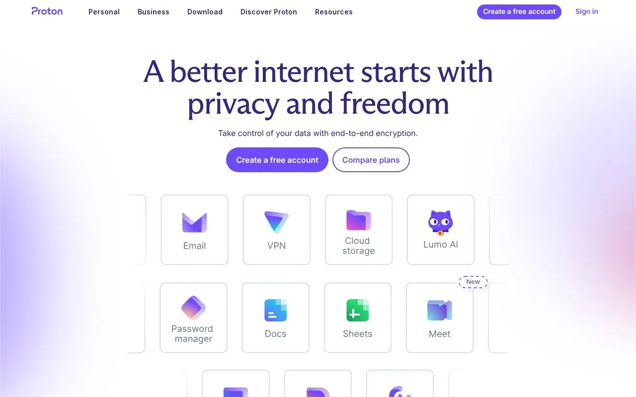 Aperçu Proton VPN