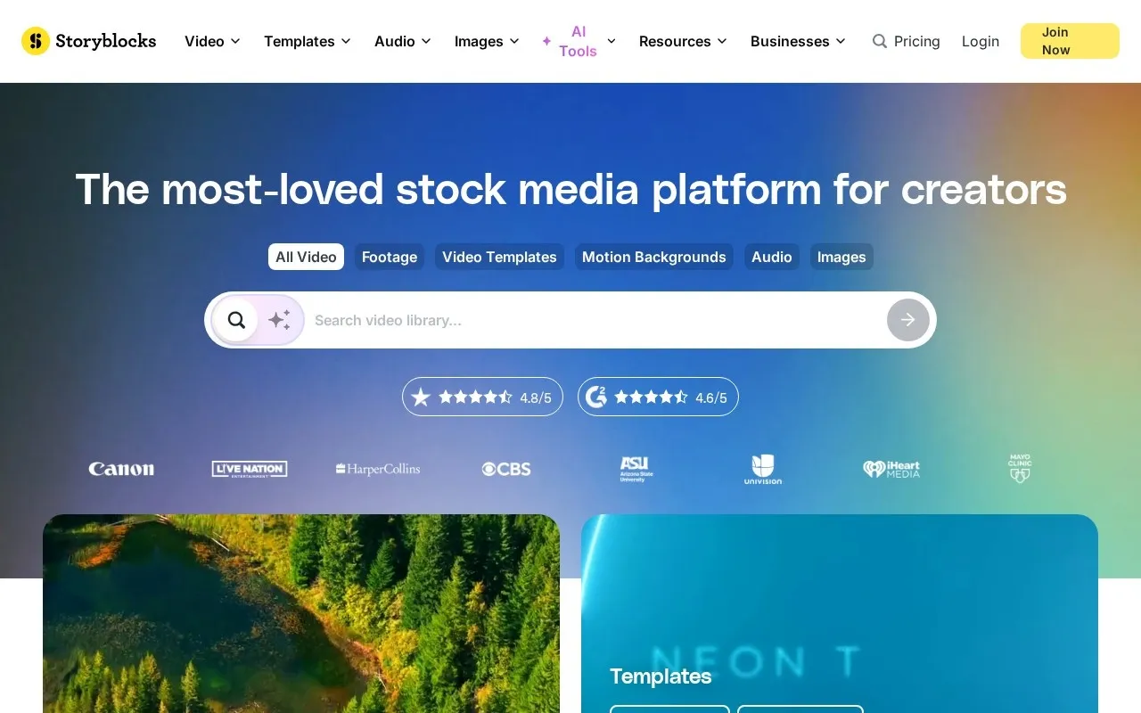 Aperçu Storyblocks