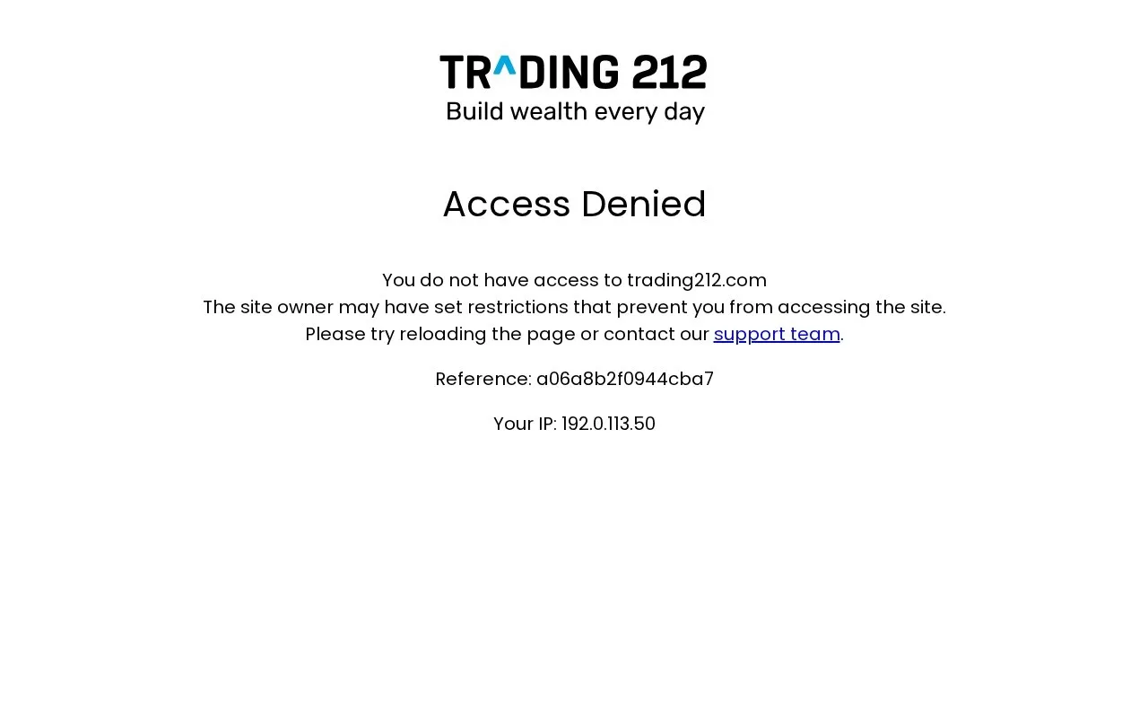 Aperçu Trading 212